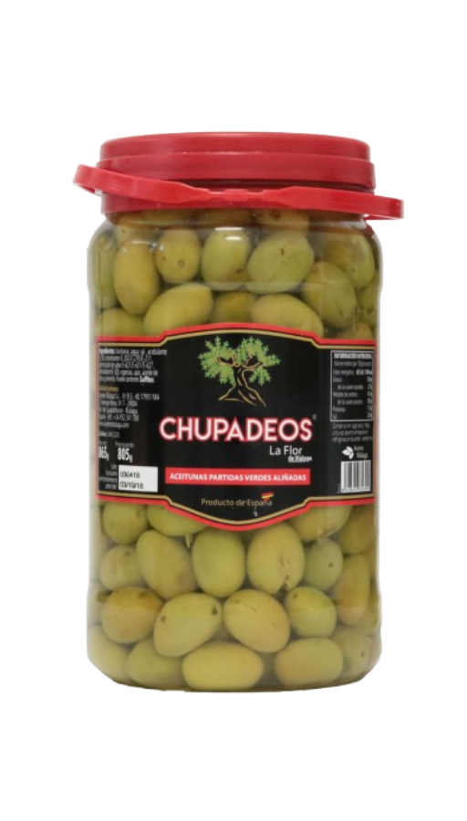 Angebotspack 3 für 2 - Chupadedos Oliven - La Flor de Málaga 3 x 1 kg.
